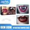 Halloween Teeth Theme Party Cosplay Retractable Lower ulation Tooth Plastic Girls Decoration Mouth Brace Night Costume