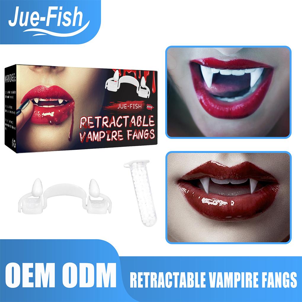 Halloween Teeth Theme Party Cosplay Retractable Lower ulation Tooth Plastic Girls Decoration Mouth Brace Night Costume