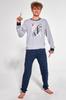 Cornette F&Y Boy 999/49 Break Rules Pajamas Length/size 164-182 Cornette