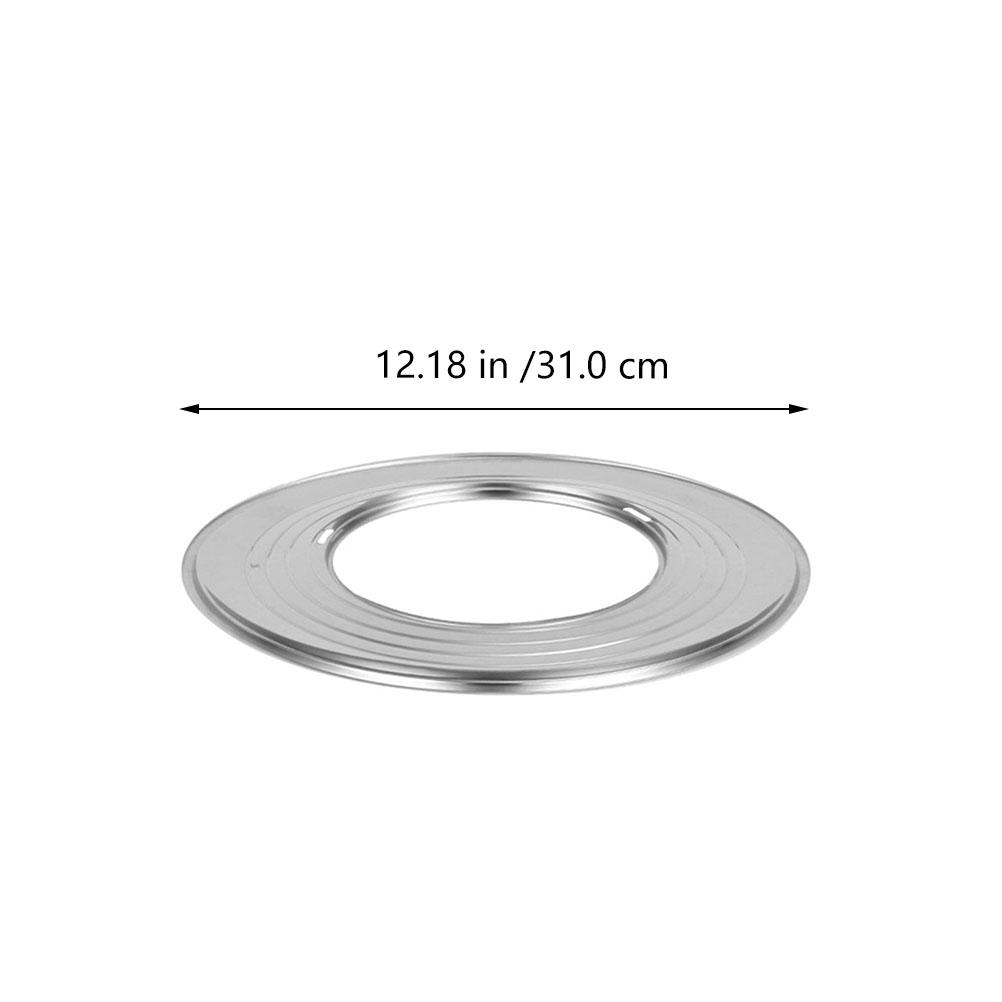 Steamer Ring Round Stand Stainless Steel Cookware Pot Kitchen Steaming Plate The Ship Tool Adapter