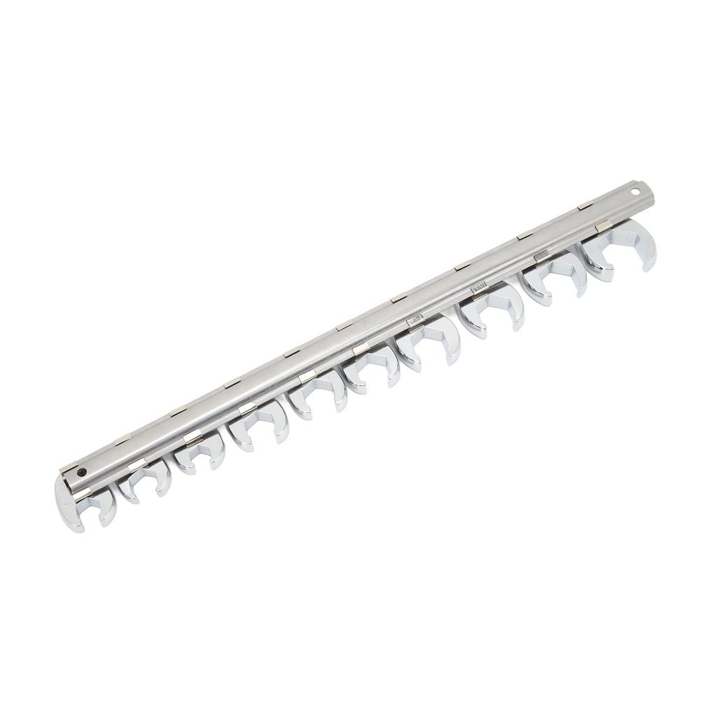 10er Satz Krähenfußschlüssel 10 mm bis 22 mm Größen Metrischer Nuss-Schlüssel für 3/8 Zoll Antriebsratsche