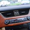For Mercedes-Benz CLS C219 2004-2009 Central Control Air Outlet Sticker Cover Trim Carbon Fiber Interior Styling