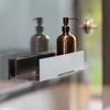 Scaffale Magnetico da Bagno in Acciaio Inossidabile Portascope da Parete Organizzatore per Accessori Doccia e Articoli da Toeletta