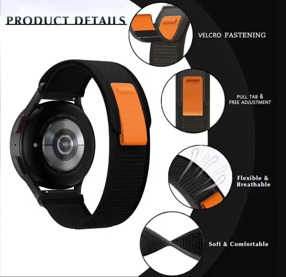 Velcro Nylon Strap For COROS APEX 2 Pro Braided Loop Watch Band For COROS PACE 3 2/APEX 46mm 42mm Bracelets 20/22mm Accessories