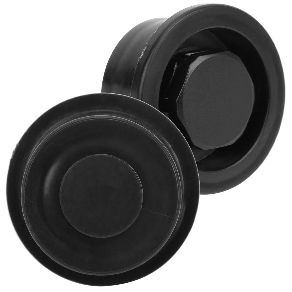 2Pcs PVC Surfboard Paddle Board Vent Hole Automatic Breathing Waterproof Accessoryblack