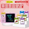Talking Shiny Cards Lcd Writing Tablet Board Pad Plaything Learning Education Preschool Montessori Speech Therapy  Toys For Kid