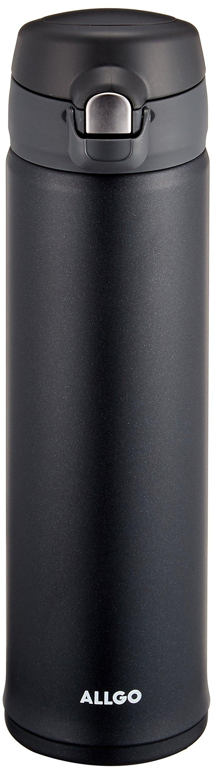 

Orgo Stainless Steel One-Touch Mug Bottle, 600ml, Navy Black, MBS-600-NB