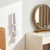 1Pcs Hair Curler Straightener Holder Wall Mounted Dryer Comb Organizer Punch Free Rack Bathroom Home Accessories Storage
