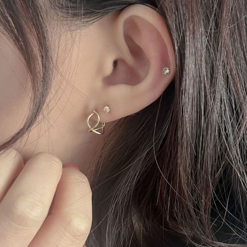 youngglow 14k gemstone candy piercing