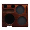 Coffee Tamping Station Portafilter Holder   Wood Coffee Tamper Station Multi Accessory Storage