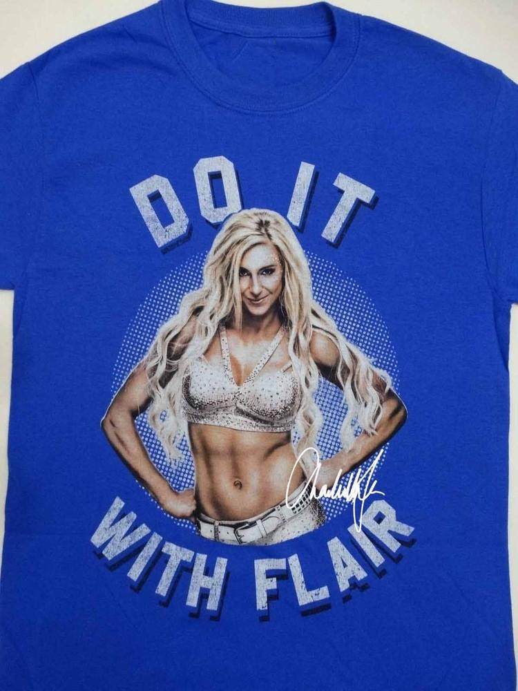 DO It With Charlotte Flair Shirt Classic Royal Blue Unisex S-5XL ND1488 Unisex T-Shirt M