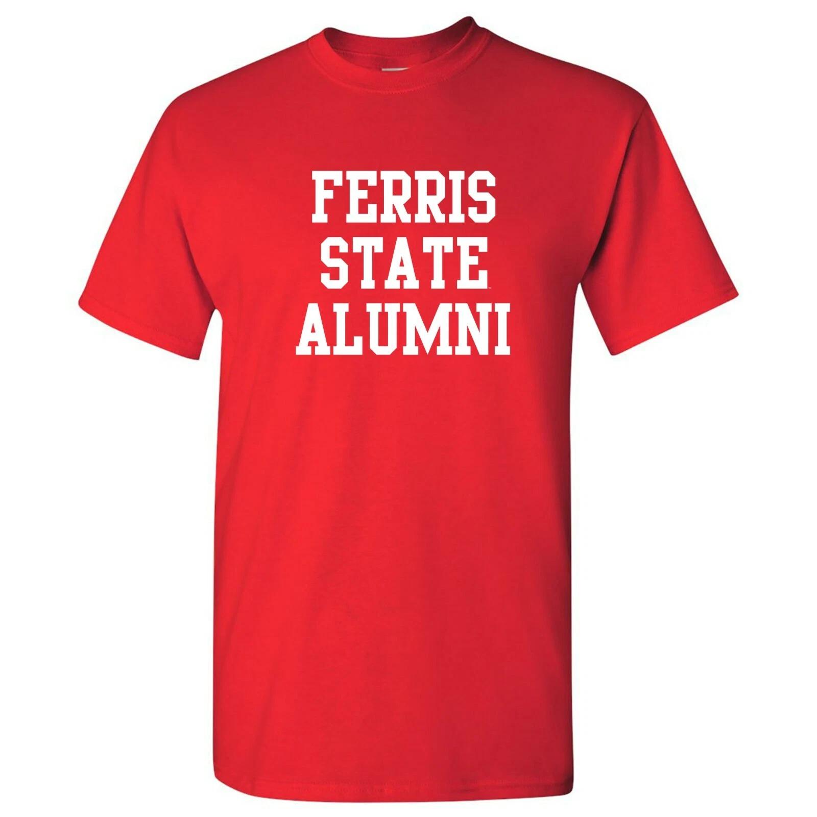 Ferris State Bulldogs Alumni Block T-Shirt - Red L