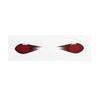 Nostalgie Soccer Face Tattoos Stickers, Waterproof Temporary Body Art for Sports Fans, Football Team Party Makeup Decals Game Day
