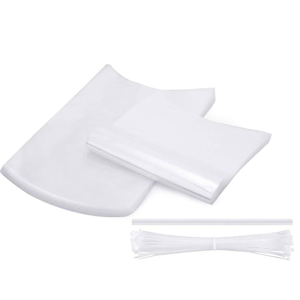 Commercial Grade Shrink Film Pouches Ideal for Chicken Beef Seafood Kitchen Organization