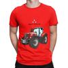 Trattore Massey Ferguson Trattore Rosso Grafica Novità 100% Cotone Maglietta Massey Ferguson Magliette Top Per Unisex