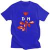 Custom Male Electronic Rock DDepeche Cool Mode T Shirts Short Sleeve Cotton Tshirt Classic Tshirt Casual Tees Clothing