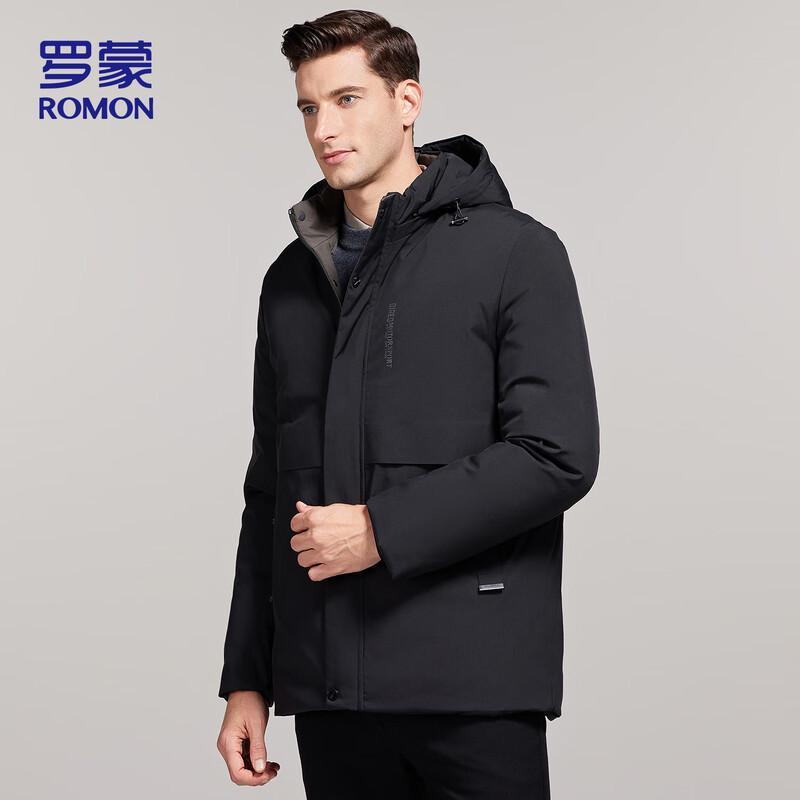 ROMON Men's Hooded Padded Winter Jacket MF78