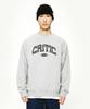 CRITIC Melting Logo Sweatshirt M/Grey
