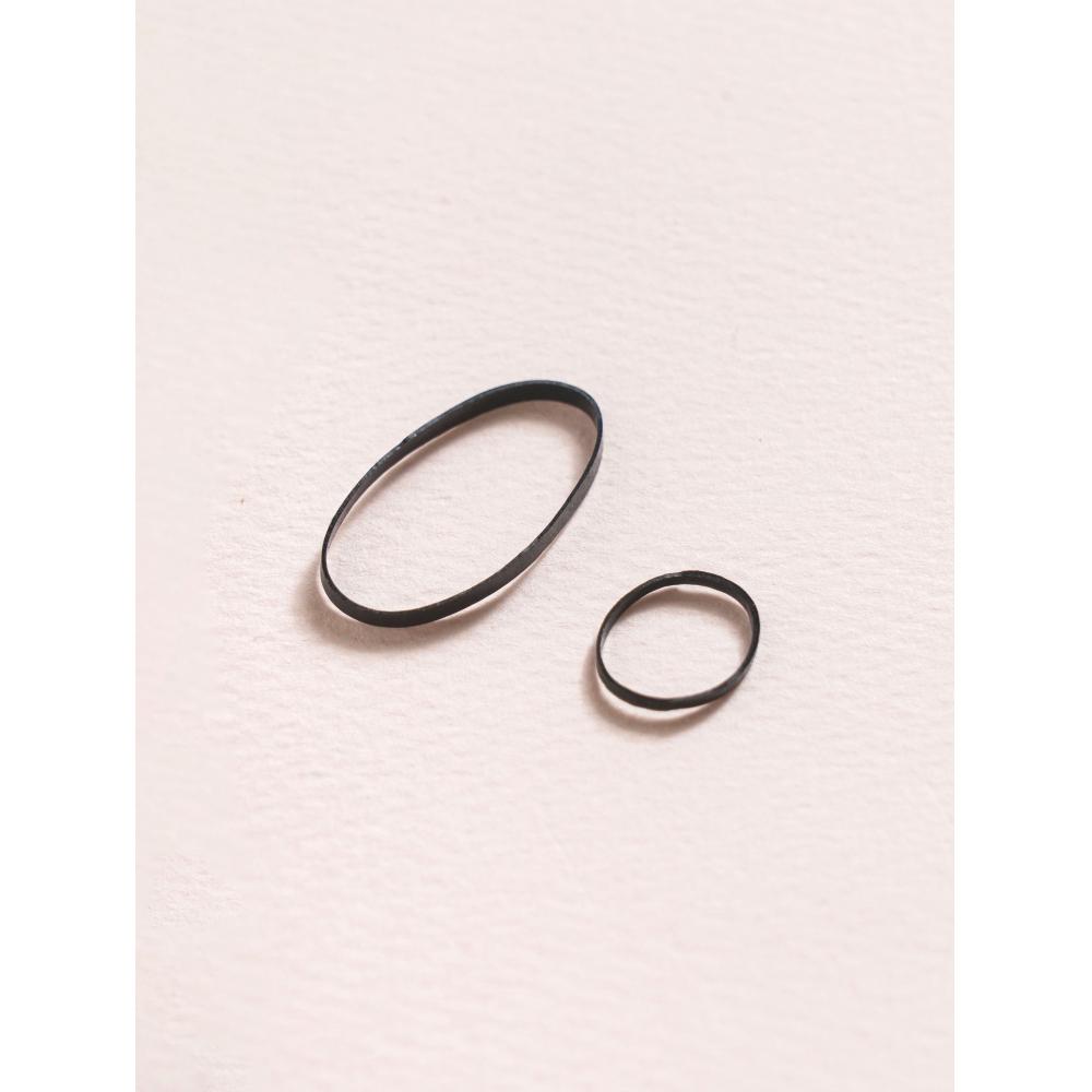 Mini Gomas Tpu Daiso 200pcs Negro