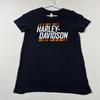Harley Davidson Motociclette Nuova Zelanda Cotone Casual T-shirt Donna Taglia L
