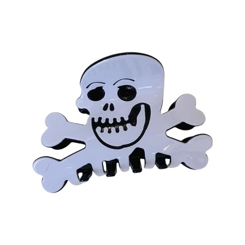 Horror Shape Hairpin Children Friendly Hairclip Creative Halloween Hair Clip for Parties and Daily Use