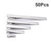 50Pc Silver Tone Metal Alligator Clip Crocodile Clamps Spring Clip Duckbill Clip