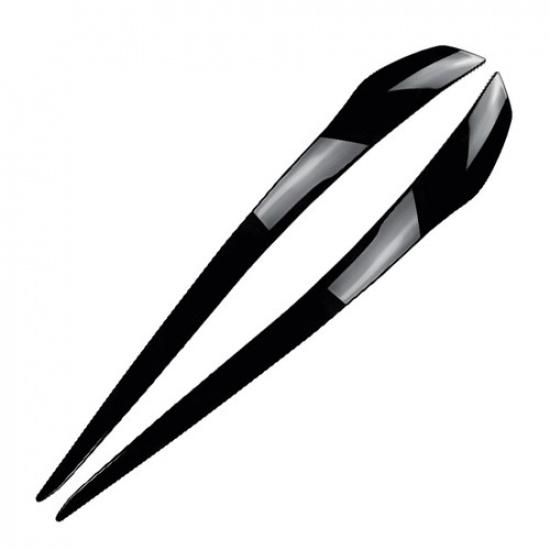 Headlights Eyebrow Cover Trim For BMW 3 Series E92 E93 LCI Coupe2010-2012
