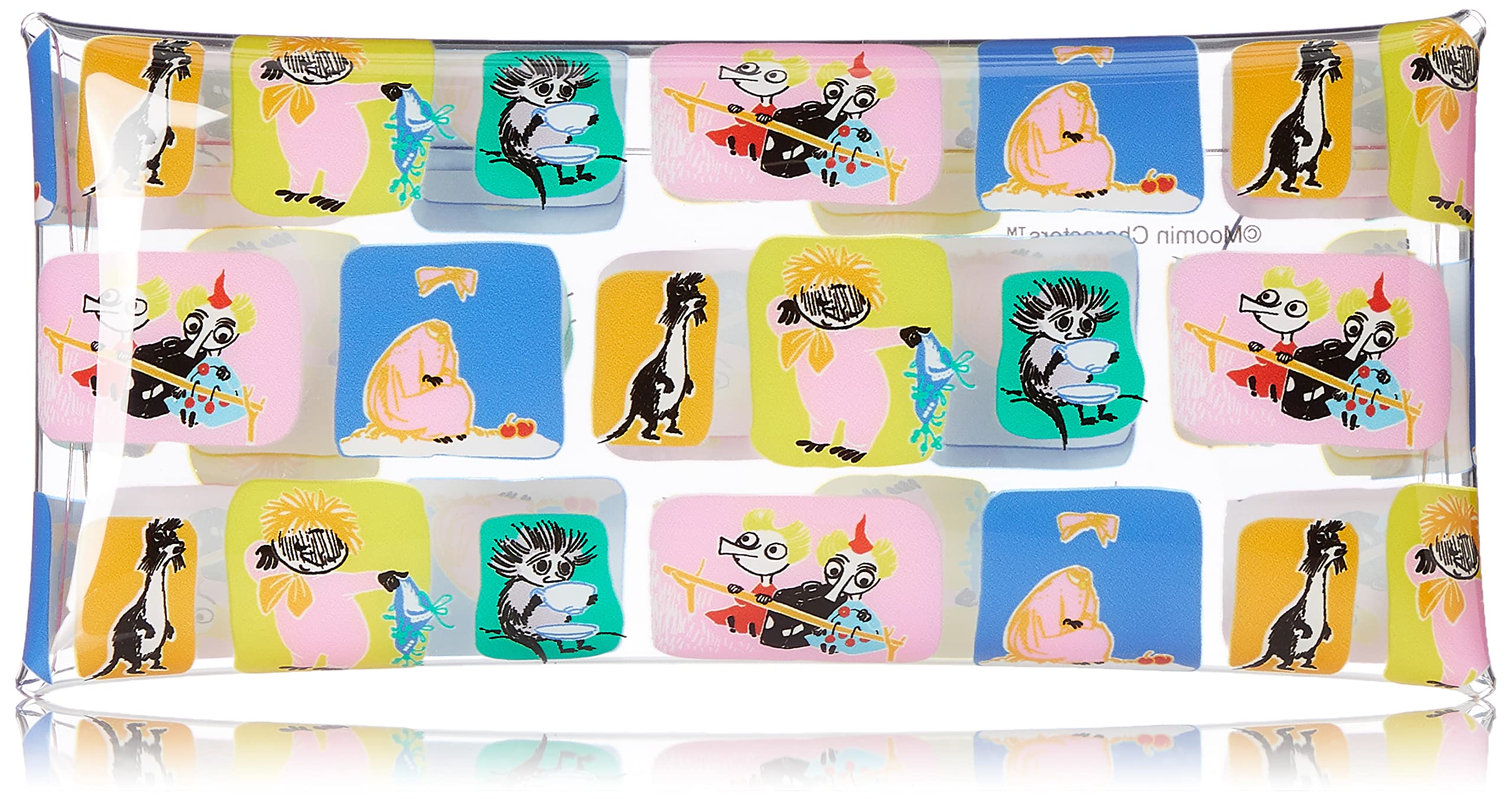 

Pen pencil accessory clear multi L size clear [Moomin] case, case, case, case, moomin0006, (MOM-422)