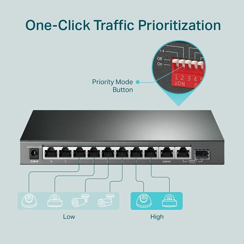 Switch TP-Link TL-SG1210MP