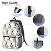 Linux Is User Friendly Its Just Very Picky Student Backpack School Bag Hiking Travel Daypack Bookbag Shoulder Bags