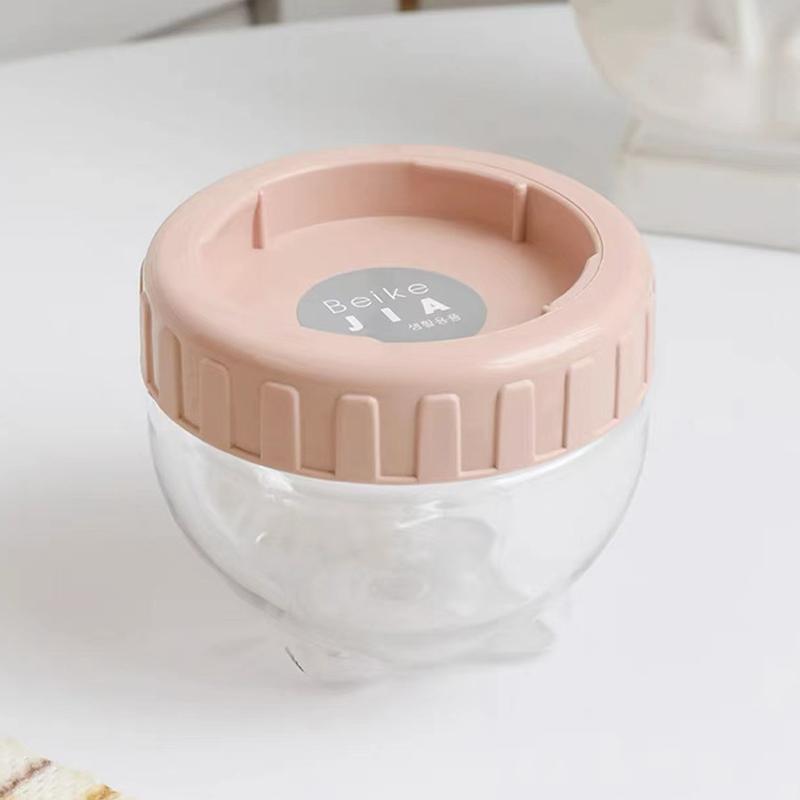 

1 шт. Пищевой пластиковый контейнер пустые бутылки дынные семена орехи зерновые миски розовый