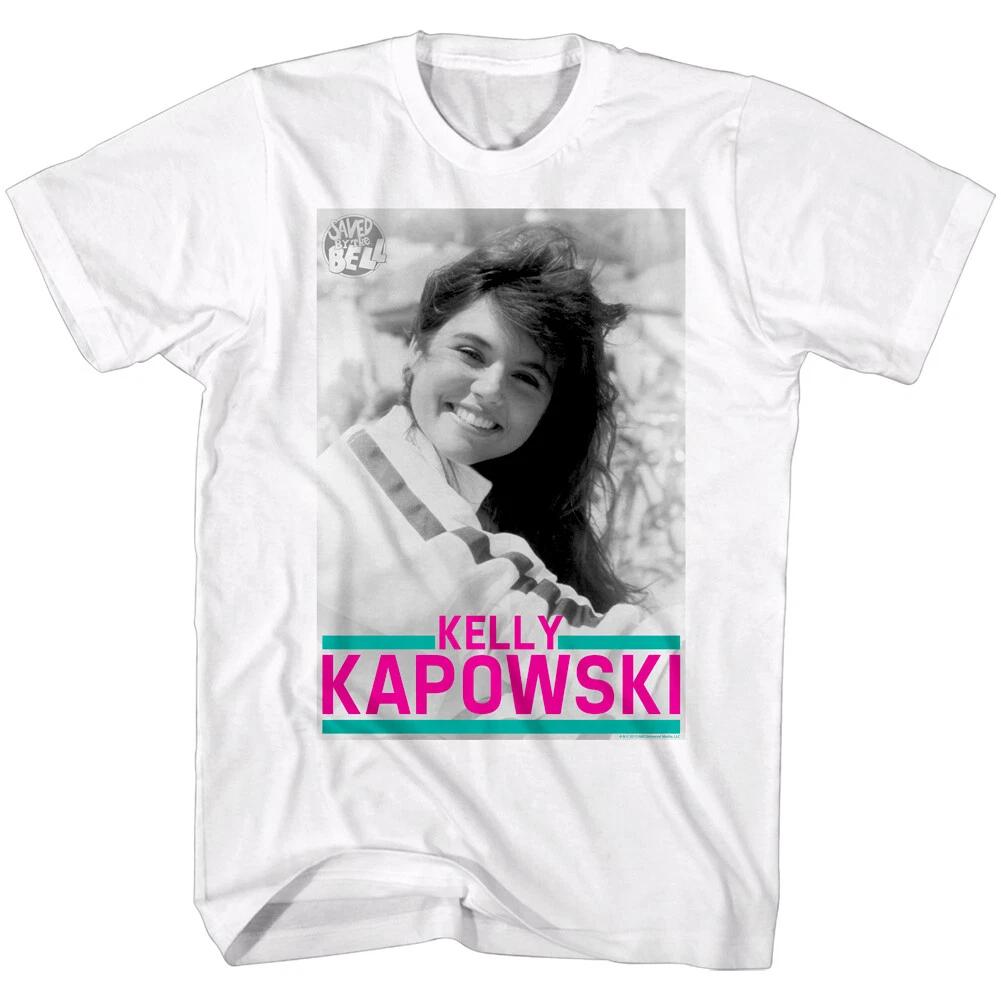 Saved By The Bell Kelly Kapowski Men's T Shirt Tiffani Amber Thiessen Tennis