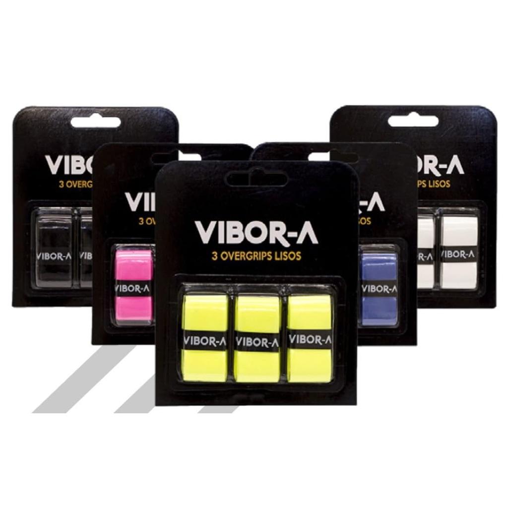 Blister 3 Smooth Overgrip Pro Yellow 40170 VIBOR-A