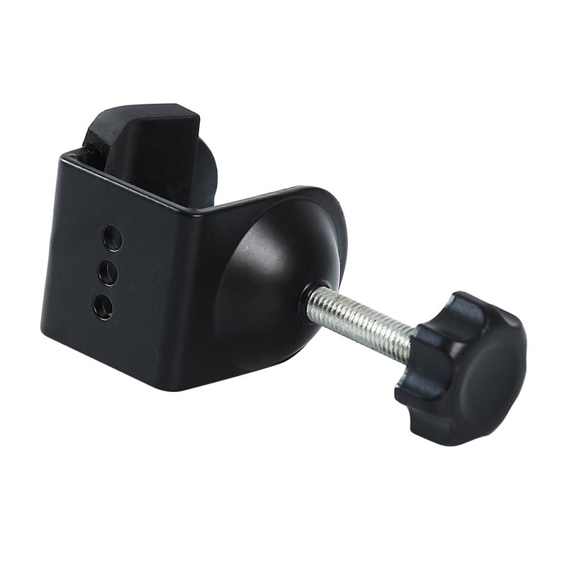 U Shaped Flashlight Clip Mount Clamp Metal U-shaped Rotary Ball Head Clamp Photographic Equipment
