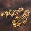 Fashion Gold Plated Stylish Pearl Jhumka Jhumki Traditional Earrings for Women and Girls