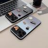 Gradient Color Contrast for Apple 17 ProMax Phone Case for IPhone 15 3D Teddy Bear 14 All Inclusive