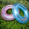 Inflatable Float Ring for Kids and Perfect for Water Summer and Heat Relief 90cm Adults, O-Shaped, Inflatable, Sparkly, Cute, Thick, Play, Beach,