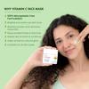 La Pink Vitamin C Face Mask with White Haldi & Kakakdu Plum | For Glowing Bright Skin | 100% Microplastic Free Formula | All Skin Types | 100gm