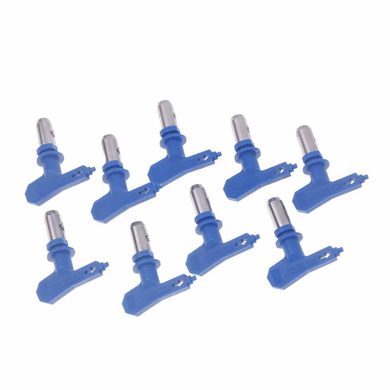 Blue Airless Paint Nozzles 211 313 315 415 417 515 517 523 623 For Airless Spraying Machine Tips And Paint Sprayer Machine Parts