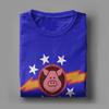 T-shirt da uomo Pigs In Space Maglietta Divertente Manica Corta Girocollo T-shirt Cotone Nuovi Arrivi Top