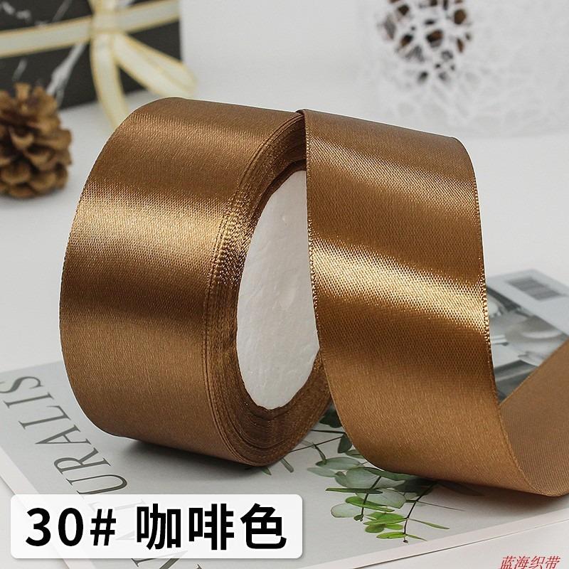 25Yards/Roll 40mm Silk Satin Ribbons for Clothing Satin Fabric Crafts Bow Handmade Gift Wrap Party Wedding DIY Decorative