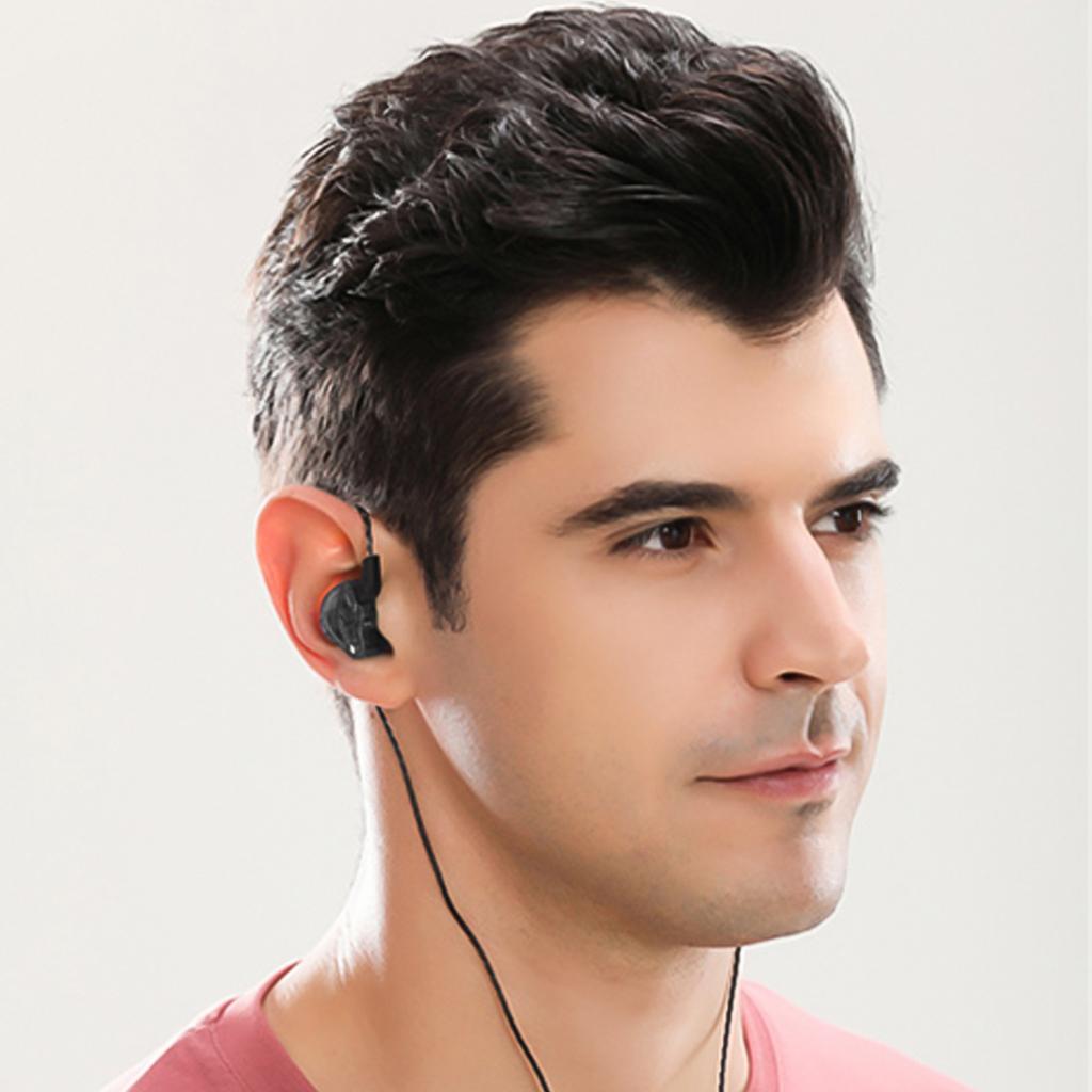 QKZ AK6 Universal 3.5mm HiFi Sport Headphones In Ear Earphone for Running with Microphone Headset Music Earbuds