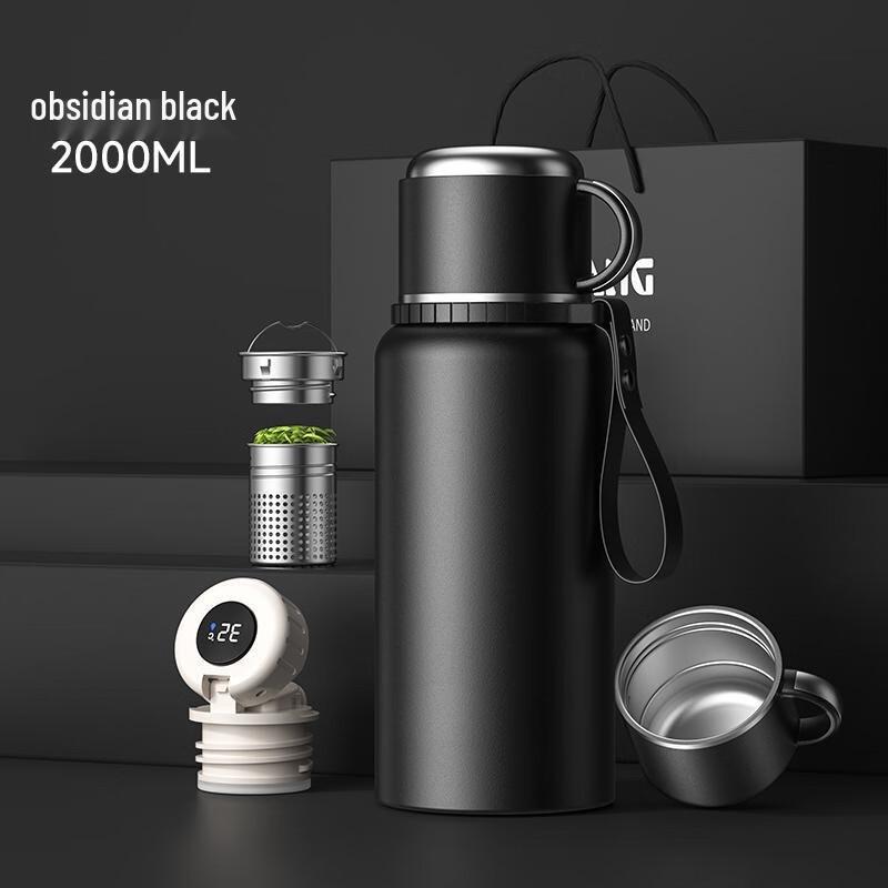 

Fumaide Smart 316 Stainless Steel Vacuum Insulated Tea Mug, 2000ml