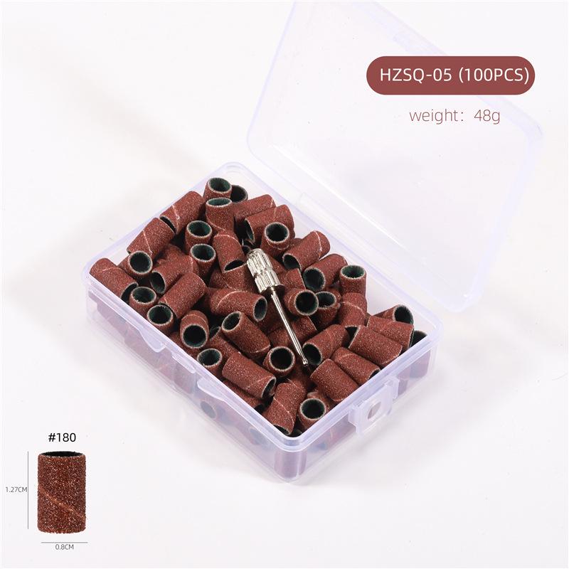 Exclusive Nail Sanding Bands With Bearings - White, Black, Brown