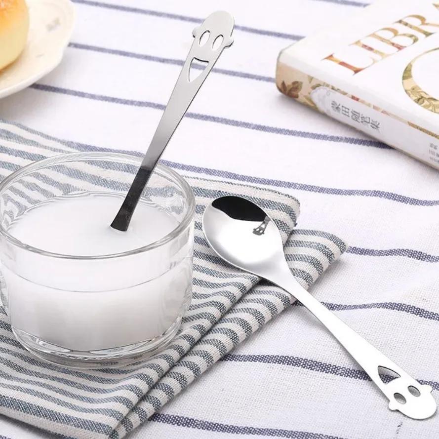 10pcs/set Stainless Steel Hollow Heart Shape Coffee Spoon 13.5cm Espresso Spoon Tea Milk Stirring Spoon for Dessert Spoons