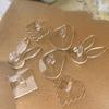 Suporte Transparente para Exposição de Unhas, Pontas de Treino para Prática, Base Acrílica Suporte para Exposição de Nail Art