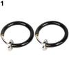 Spring Nose Septum Ring Earrings Two False Clips Non-Perforated Jewelry For Men And Women