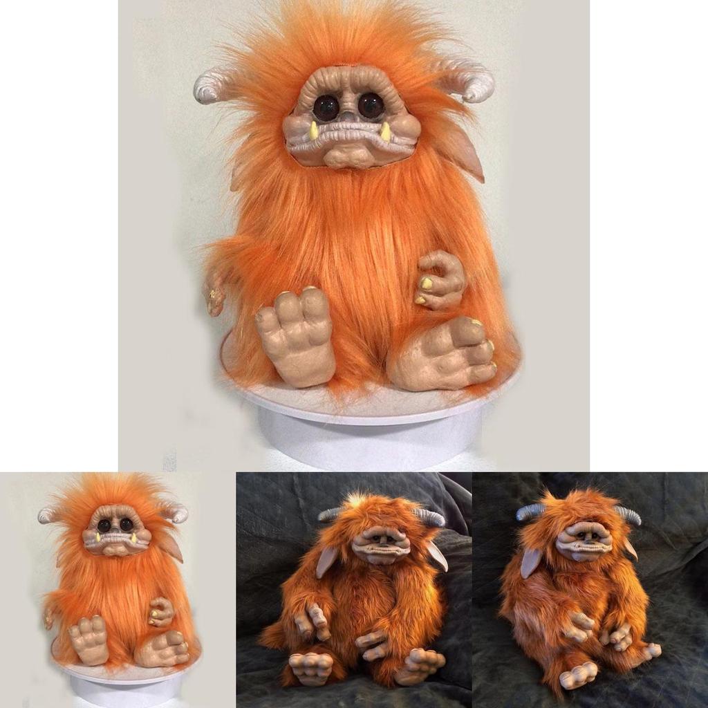 Labyrinth Ludo Plush Toy With Large Mouth Monster Animal For Kids Collectible Decor