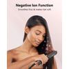 Haarglätter, 2,5 cm Glätteisen, Haarglätter und Lockenstab 2 in 1, professionelles Keramik-Ionen-Glätteisen mit Doppelspannung und Anti-Bügel-Silikon