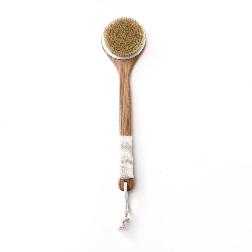 Anti-slip Back Scrubber Long Handle Scrubbing Brush Daily Use Shower Brush  Home
